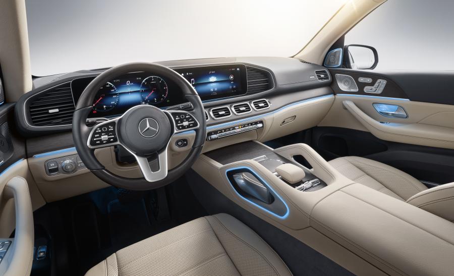 Торпедо Mercedes-Benz GLS580 4Matic (X167) 2019 года  (WW) (фото 32 из 57)